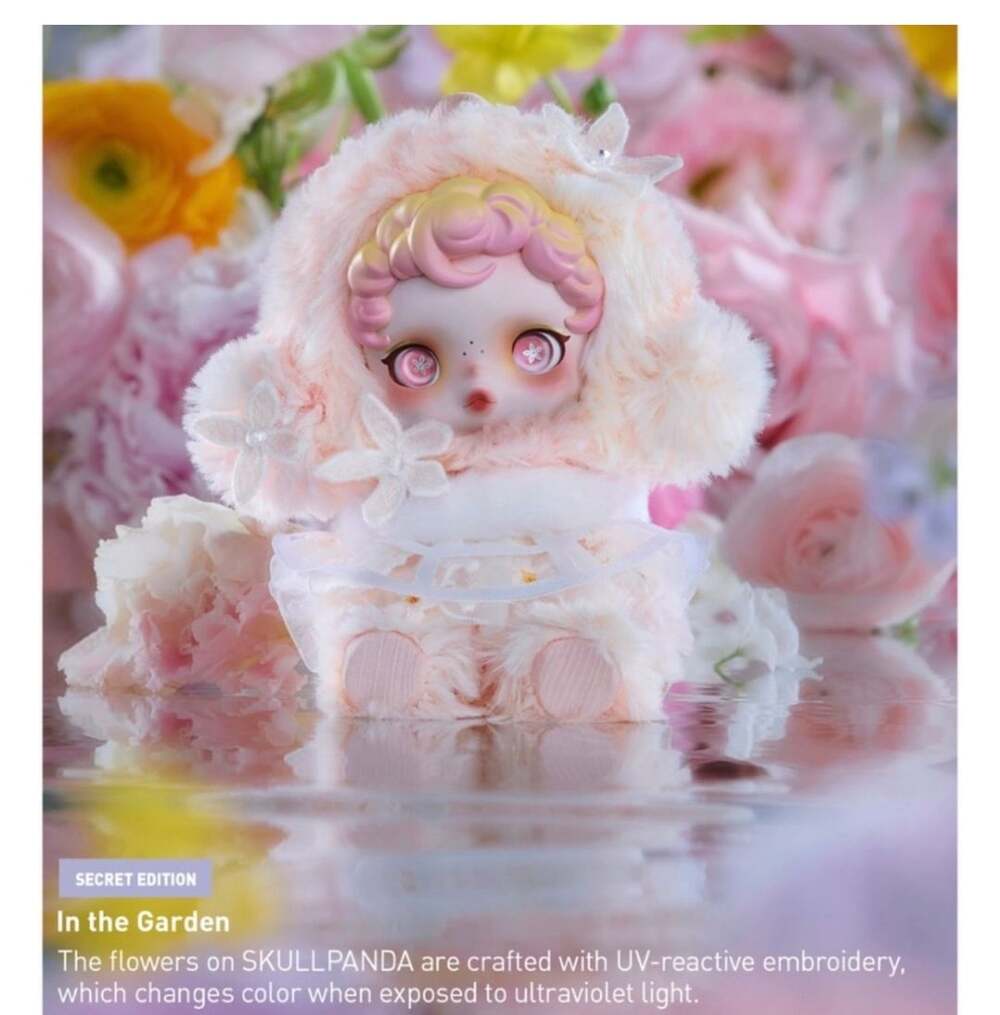 SECRET IN THE GARDEN SKULL PANDA Pop Mart